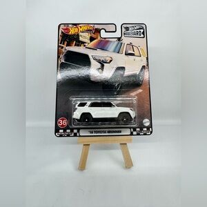 Hot Wheels Premium '18 Toyota 4Runner Boulevard No. 36 W/ Protector New Sealed